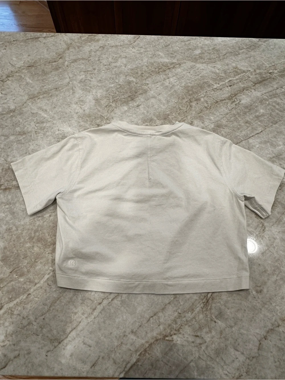 Lululemon All Yours organic cotton-blend Cropped Tee